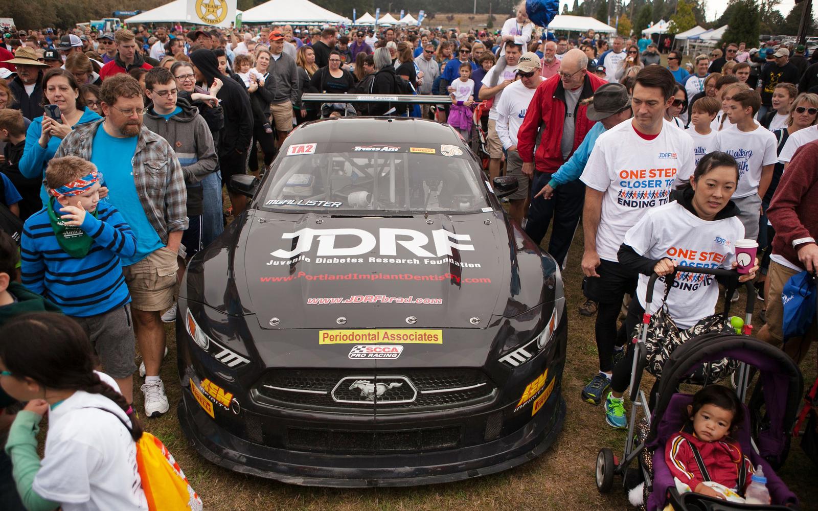 Brad McAllister puts TA2 front and center with JDRF One Walk 